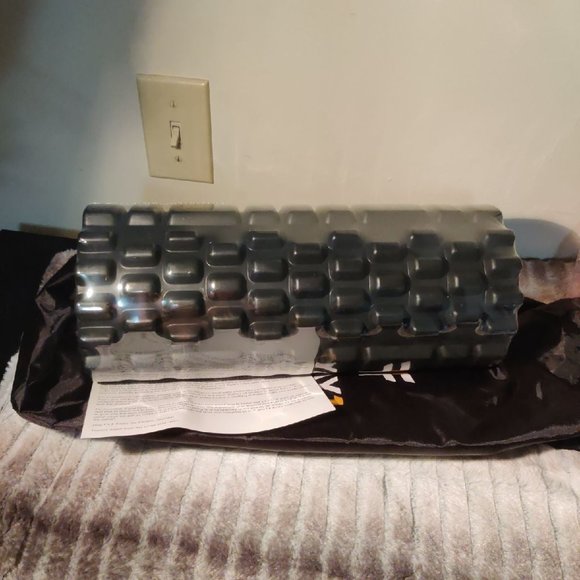 Day 1 Fitness 13" Black Massage Roller - Picture 3 of 5